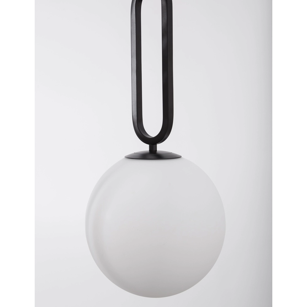 Hanglamp Grus zwart Ø 25cm Lyora 5212017423085