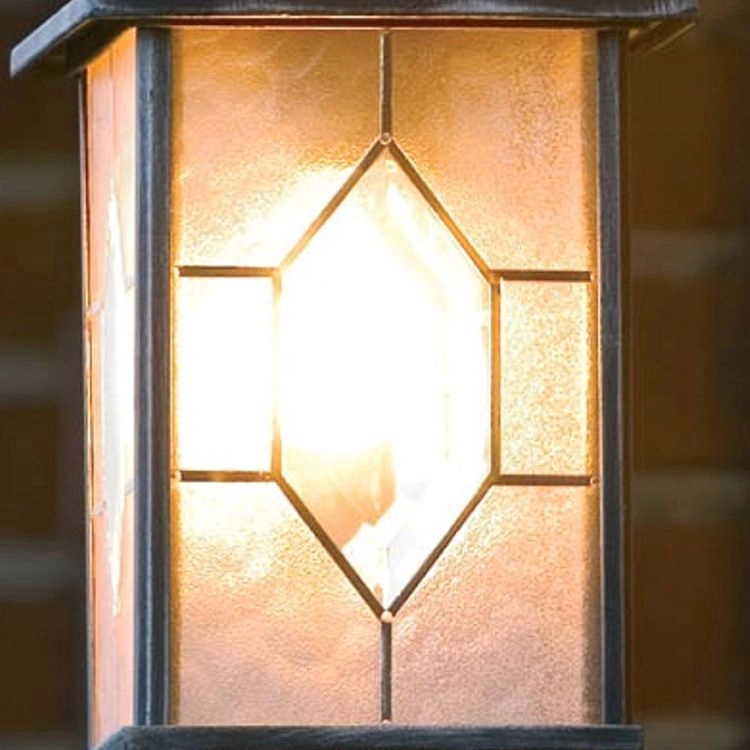Buitenlamp Milano Down zwart zilver gevlamd KonstSmide 7318302487591