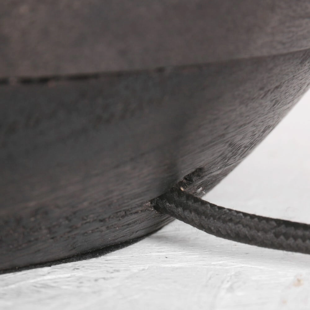 Landelijke schemerlamp Lyons S met witte chintz kap Steinhauer 8712746166668