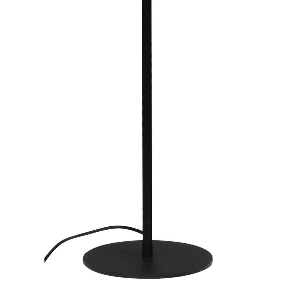 Glazen vloerlamp Lazise zwart Masterlight 8718121303406