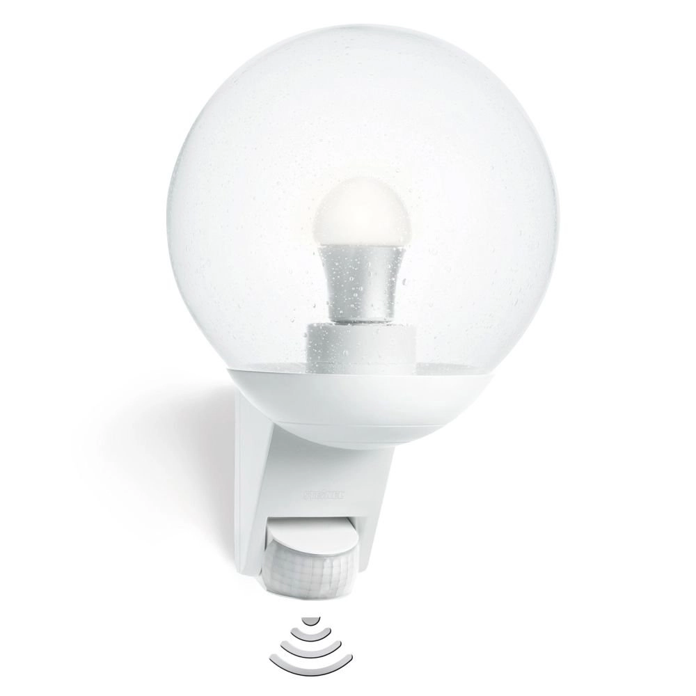 Bollamp L585S met bewegingsmelder wit