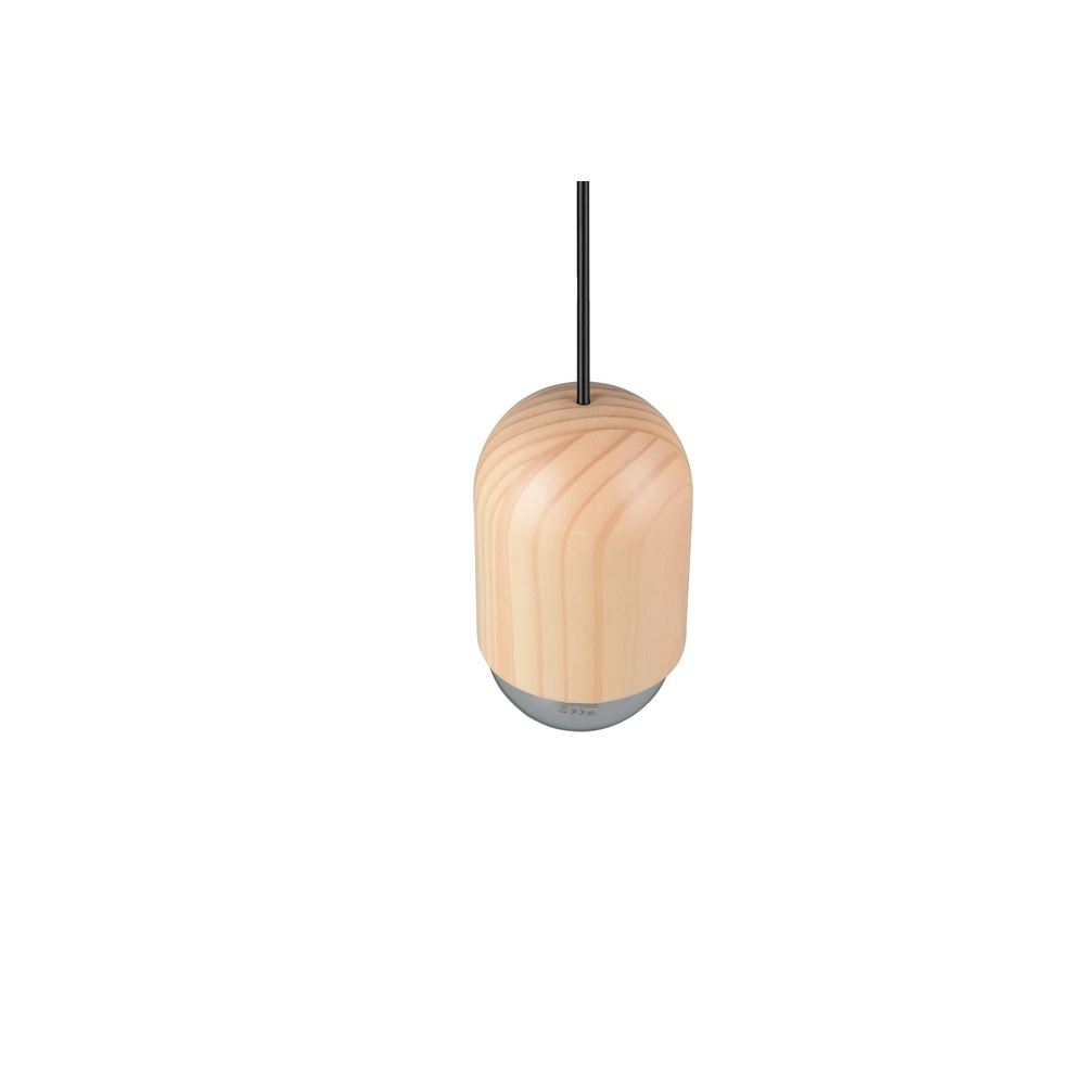 Unieke hanglamp Nara hout Ø 10,5cm Trio 4017807661750
