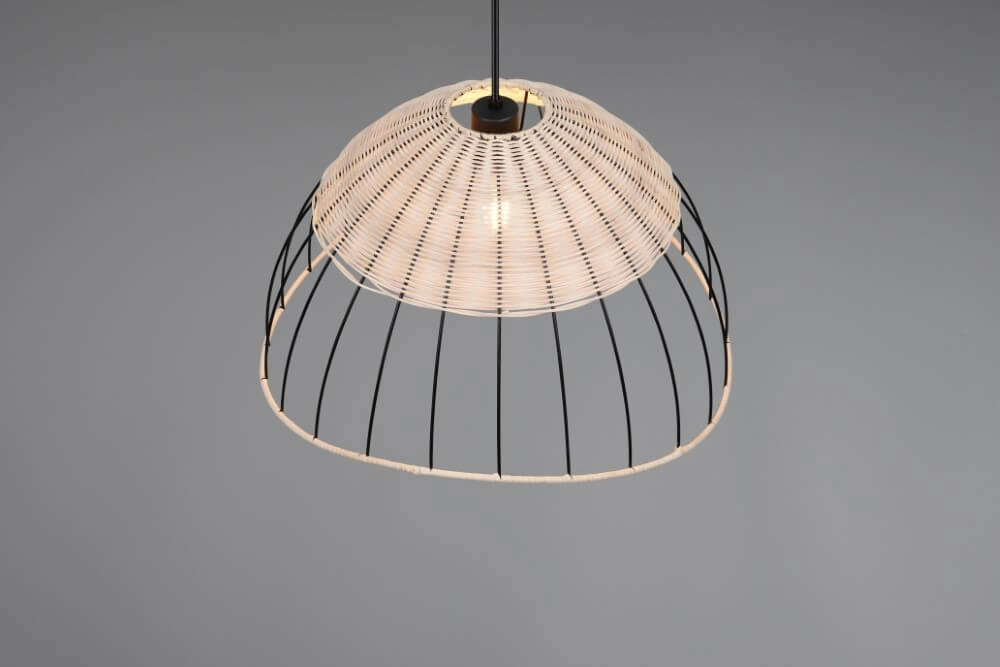 Rotan hanglamp Sandrine Ø 48cm Trio 4017807637656