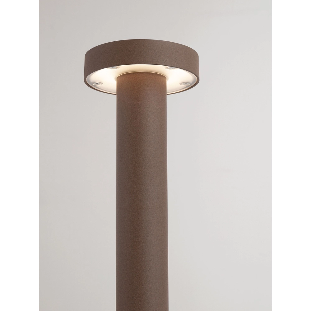 Desing tuinlamp Gong roestbruin 60cm - 3000K Lyora 5212017496232