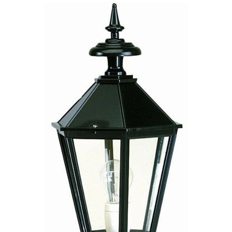 Nostalgische lantaarn Elbe zwart KS Verlichting 8714732500241