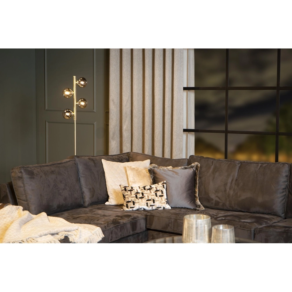Vloerlamp Tycho goud Lucide 5411212450982