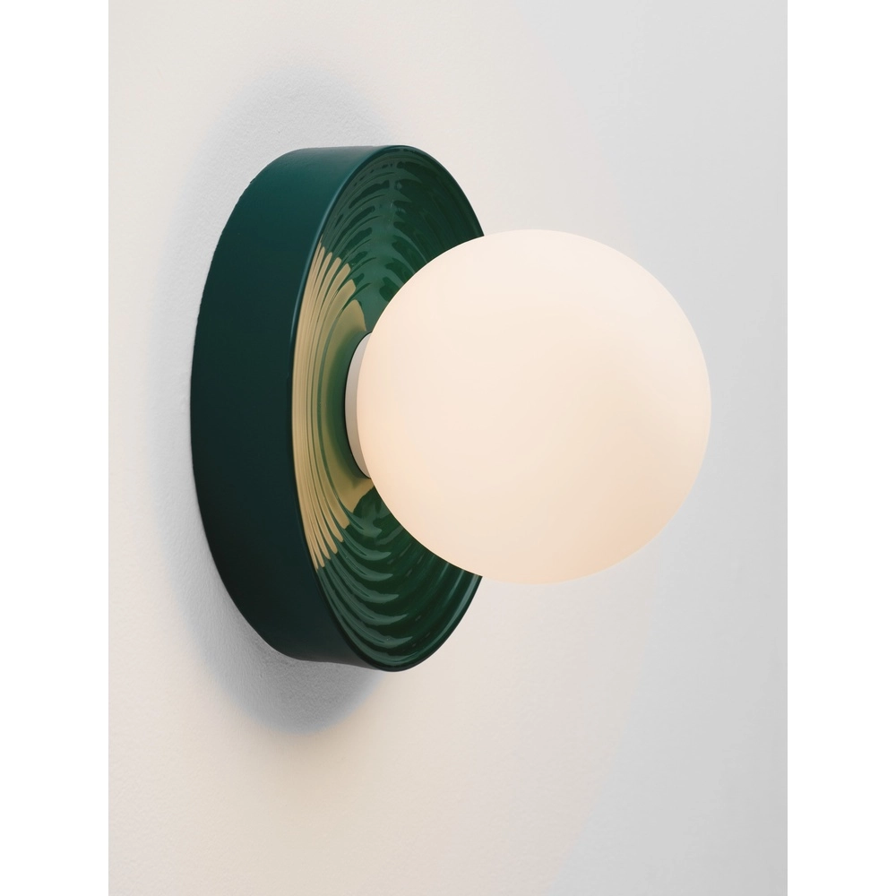 Wandlamp Orbique groen Ø 22cm Lyora 5212017483881
