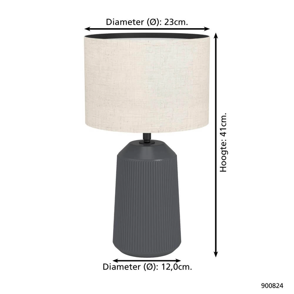 Landelijke schemerlamp Capalbio Eglo 9008606274017