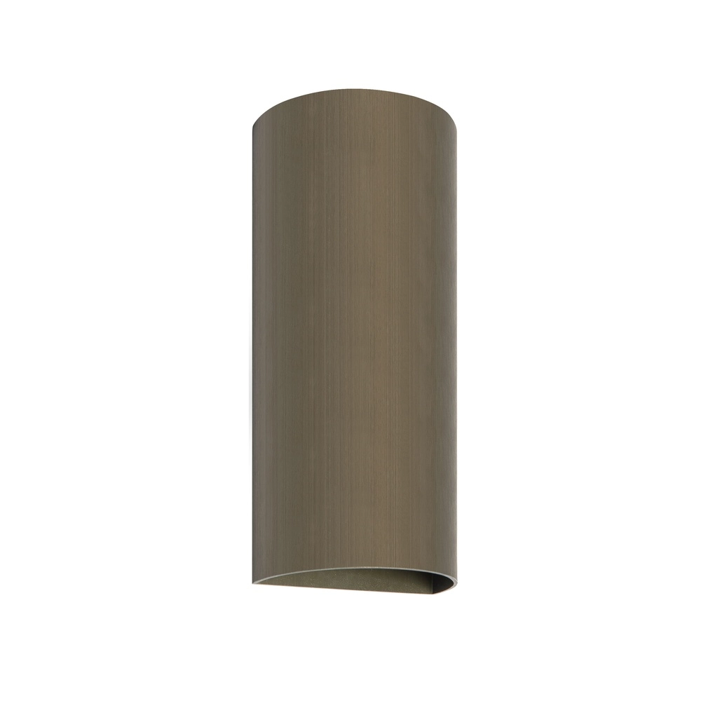 Design opbouwspot Hera Up Down rond koper brons