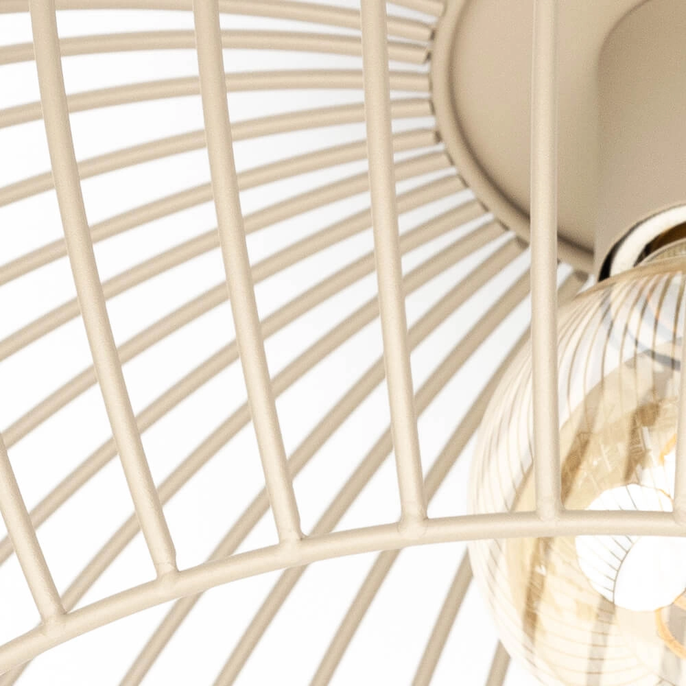 Draad plafondlamp Wire Ø 50cm zandkleurig ETH 8720195307570