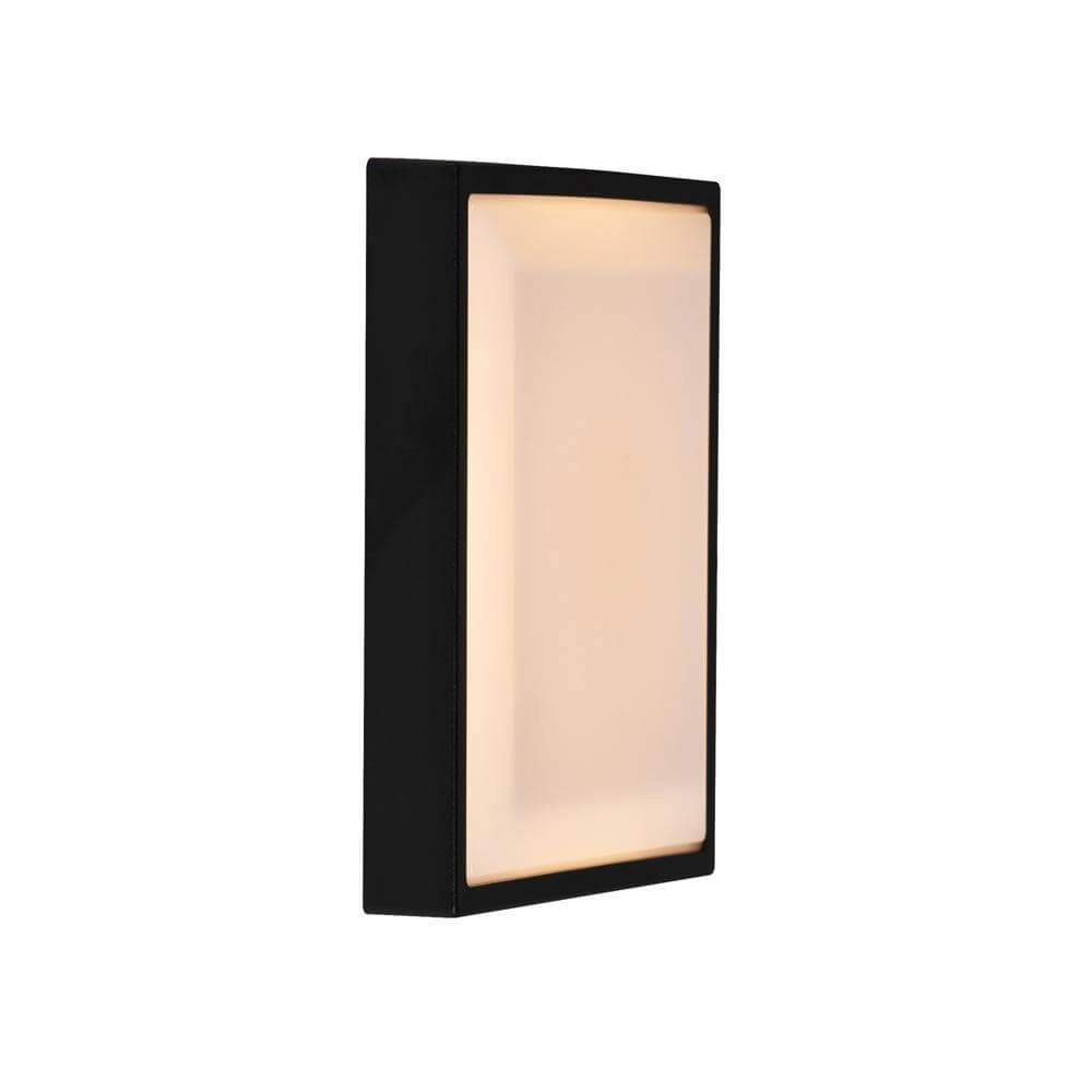 Design wandlamp Oliver zwart vierkant