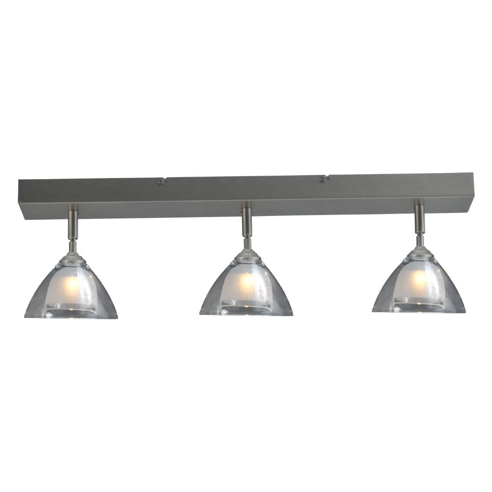 Plafondlamp Caterina LED Beam 3-lichts metaalgrijs Plafondlamp Caterina LED Beam 3-lichts metaalgrijs