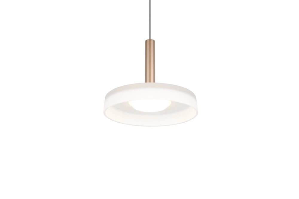 Led hanglamp Celeste Ø 22cm - wit glas Trio 4017807627381