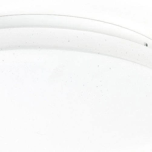 Witte plafondlamp Farica Starry 29,5cm met sterreneffect Brilliant 4004353373534