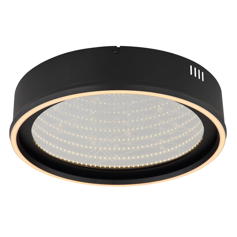 Plafondlamp Mirrora zwart Ø 40cm Globo 9007371578849