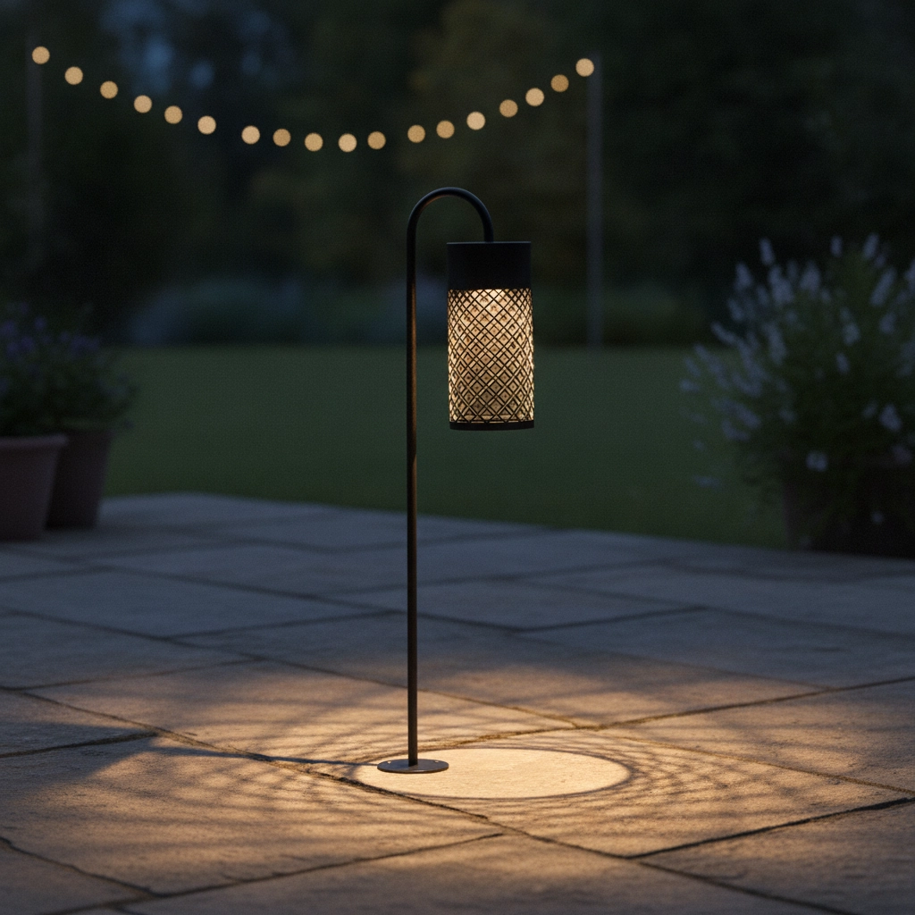 Tuinlamp Motley 70cm zwart