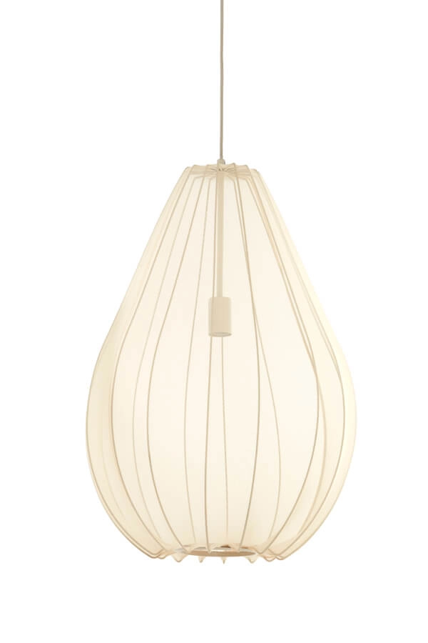 Japandi hanglamp Itela crème Ø 50cm Light & Living 8717807702762