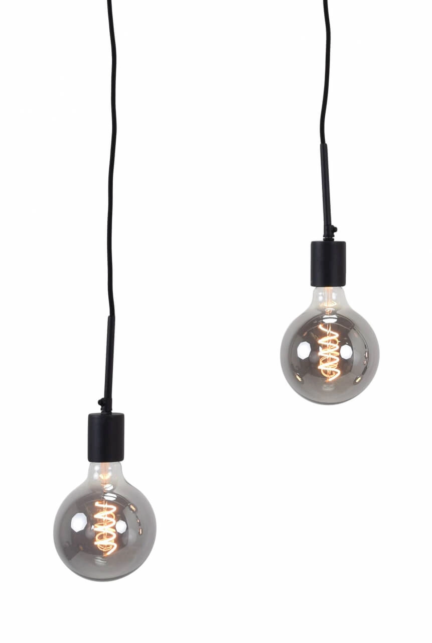 Hanglamp Bulby 5-lichts Zwart Urban Interiors 8719325467192