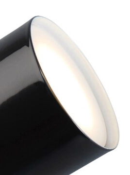 Klemspot Leo zwart Brilliant 4004353131844