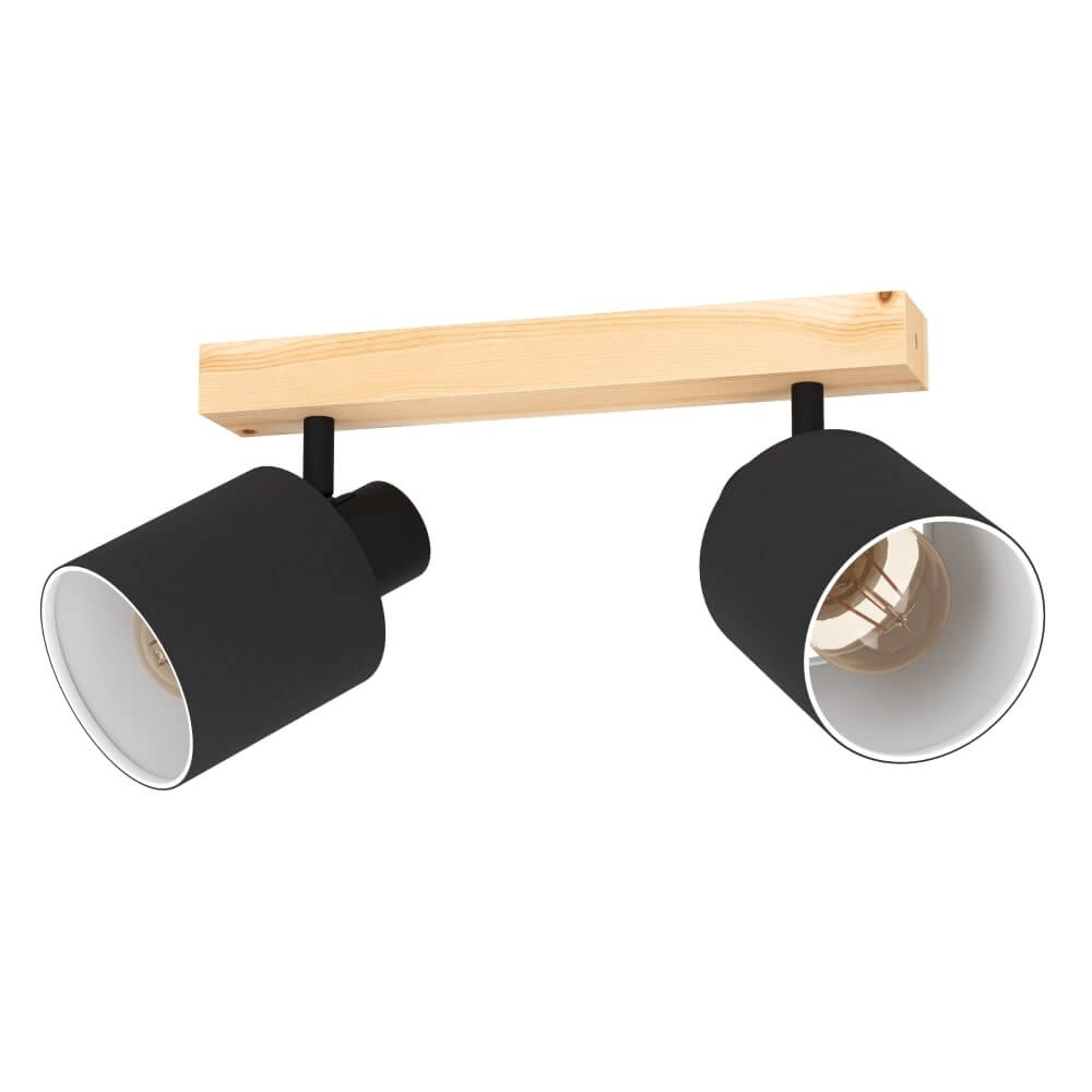 2-lichts plafondlamp Batallas
