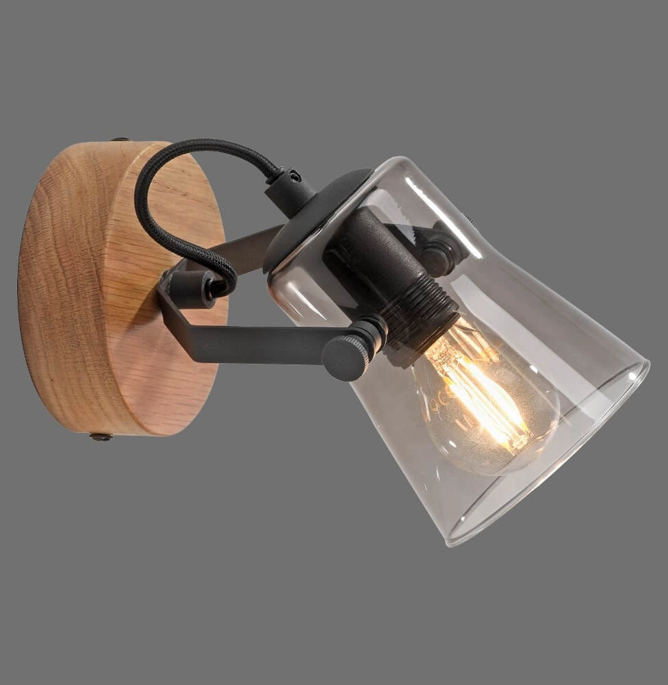 Wandlamp Green Langstrom hout Just Light 4043689994860