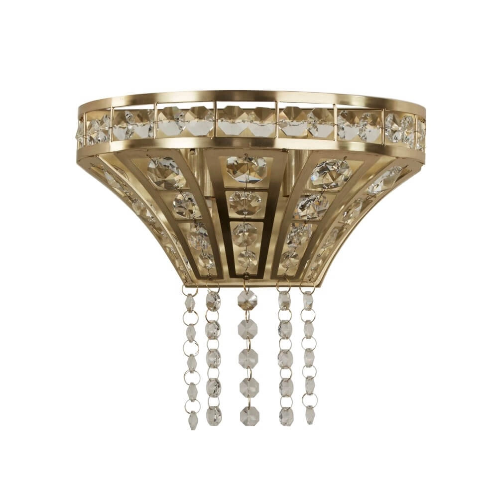 Wandlamp Gemma goud Searchlight 5053423249933