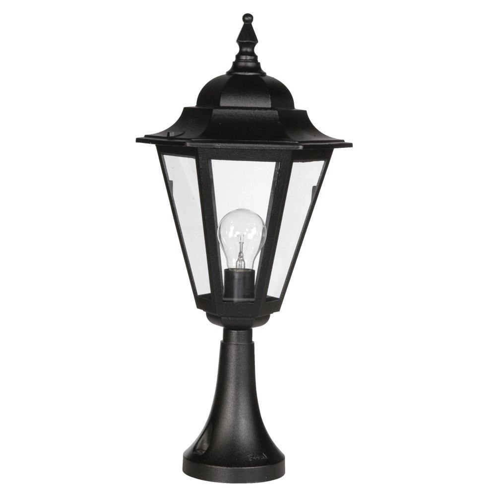 Klassieke sokkellamp Teccia Antiek groen