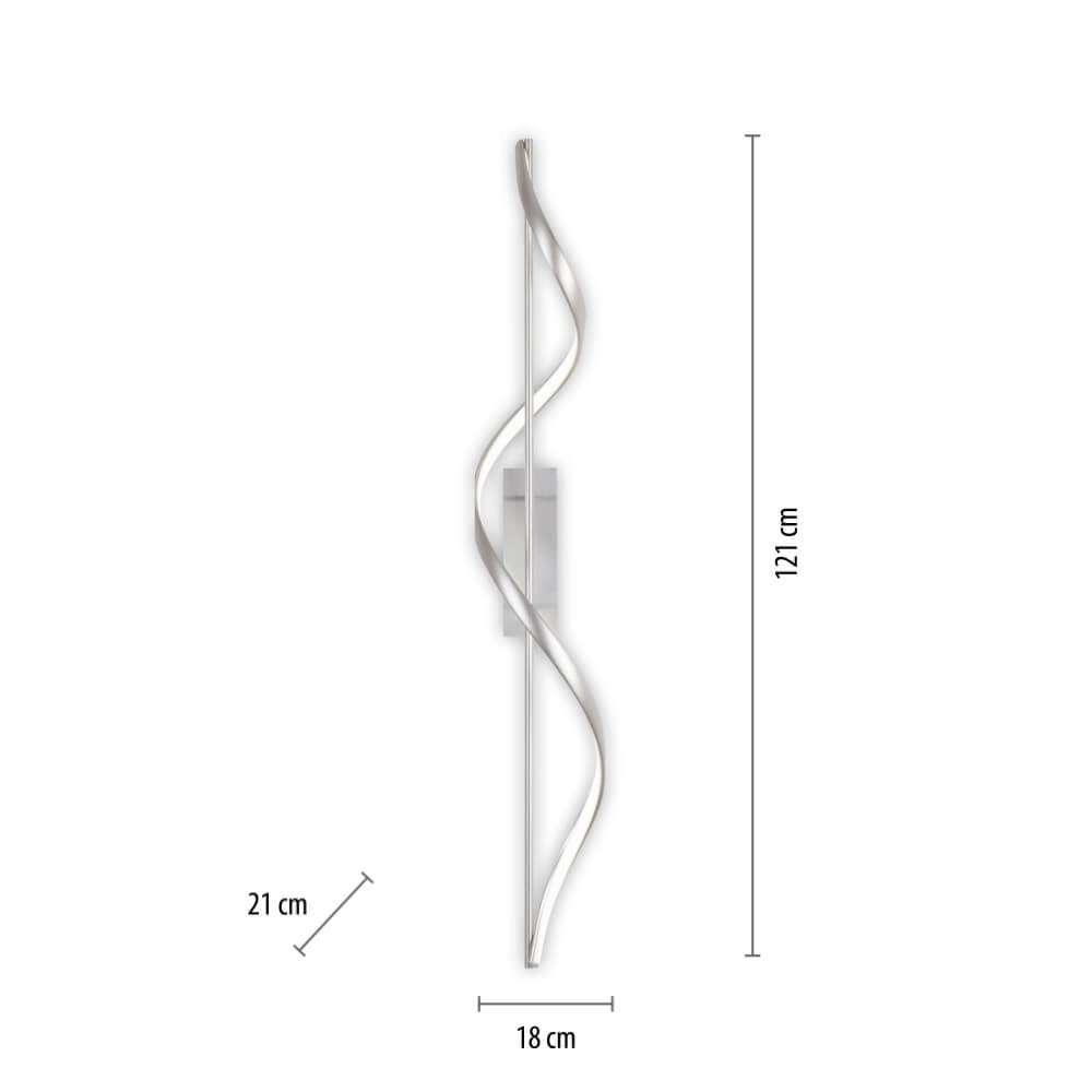 Plafondlamp Q-Swing metaal Paul Neuhaus 4012248374863