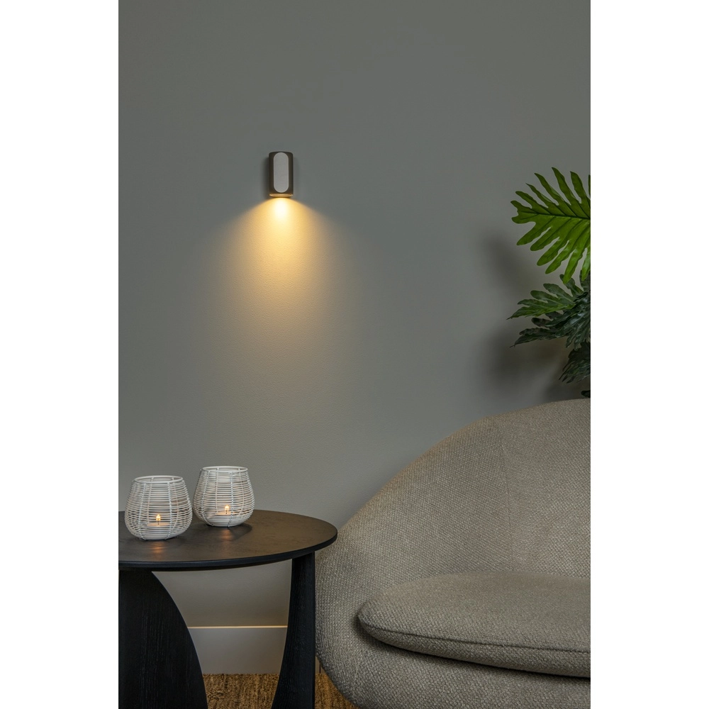 Champagne wandspot Braga down - 1x GU10 Premium by Lucide 5411212234360