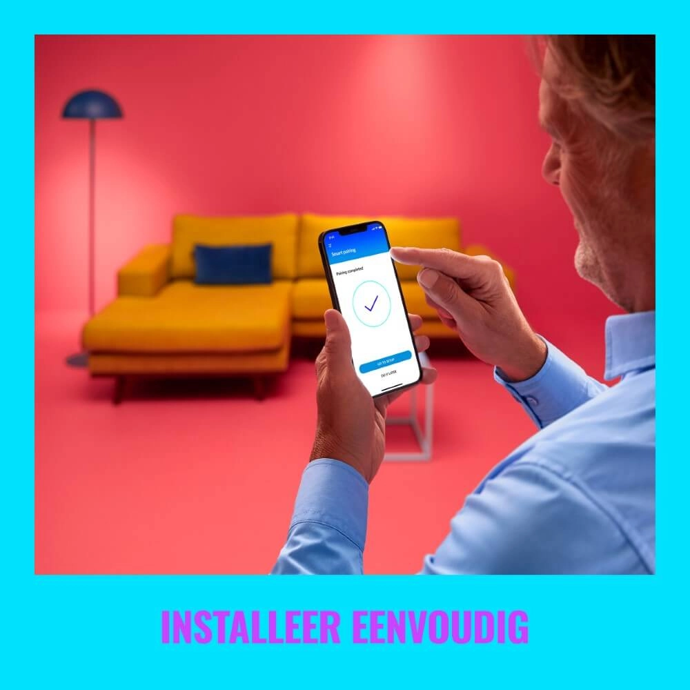 Plafonnière Panel wit - 12W WiZ 8719514554894