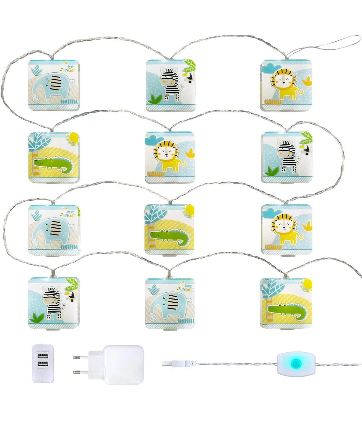 Lichtslinger Little Jungle blauw Dalber 8420406761152