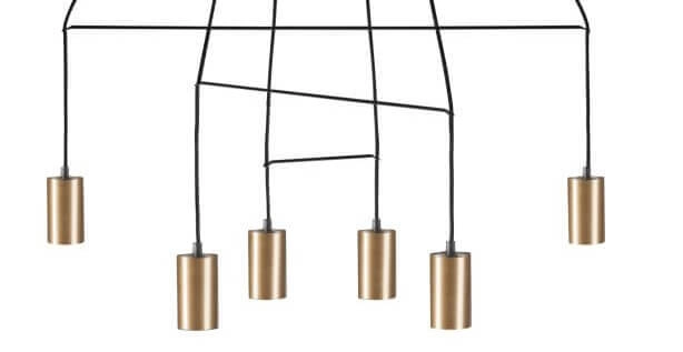 Gouden hanglamp Imbria kantoor Lyora 5903139795692