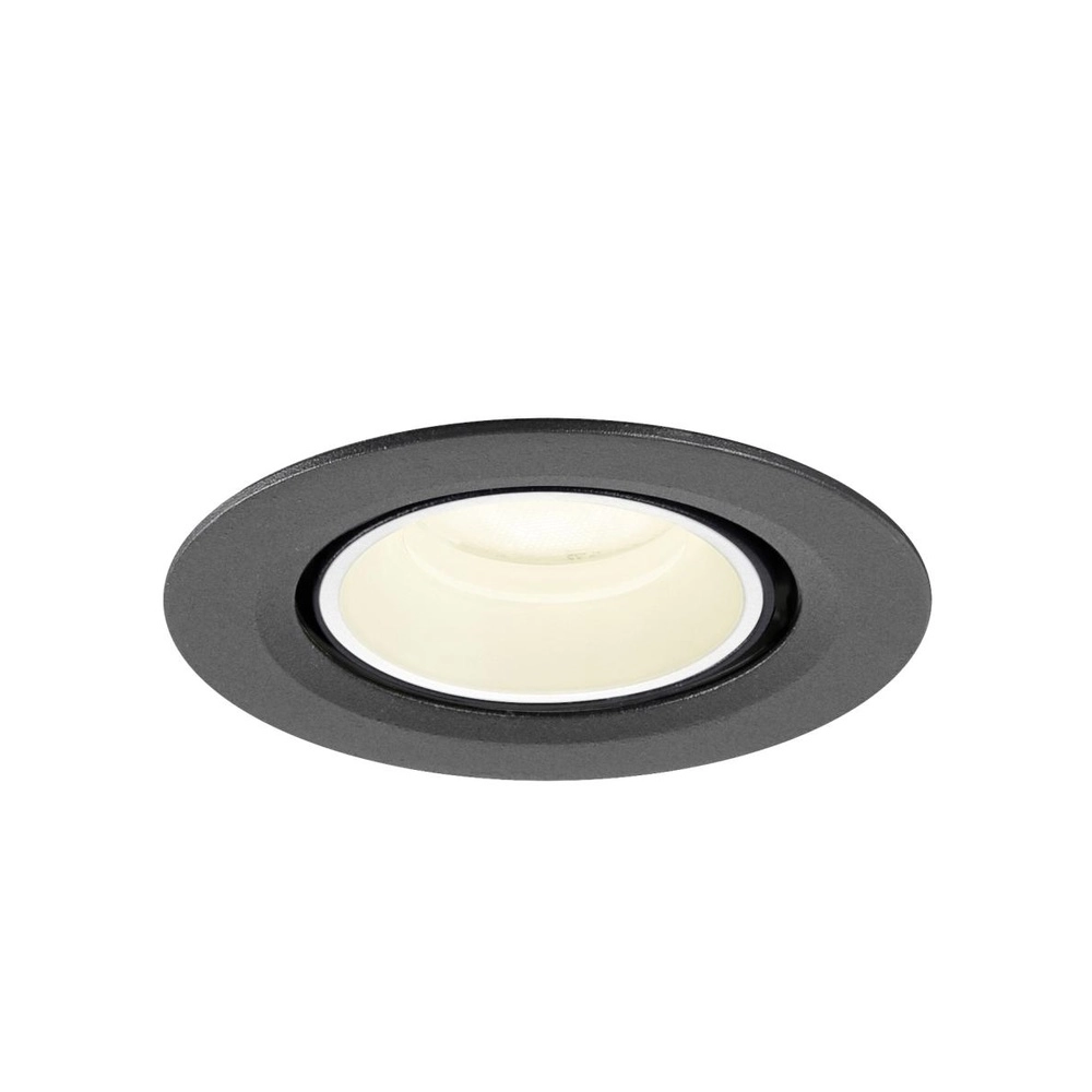 Inbouwspot Numinos Gimble XS zwart/wit 4000K - 55gr SLV 4024163306850