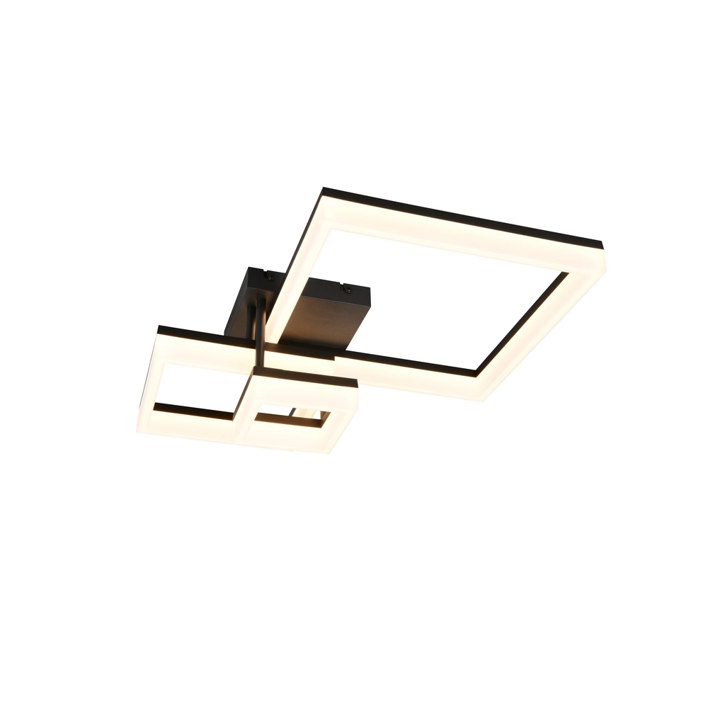 Zwarte plafondlamp Camino design