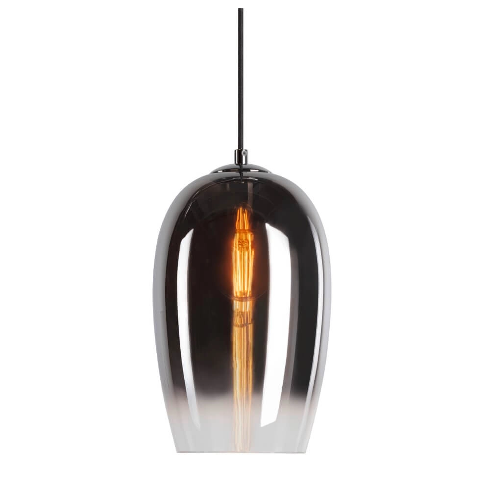 Glazen hanglamp Pantilo smoke glas - Ø 18cm Glazen hanglamp Pantilo smoke glas - Ø 18cm