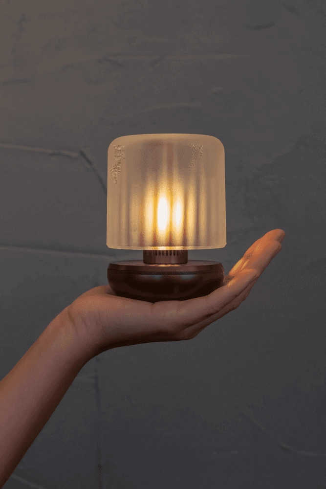 Oplaadbare tafellamp Firefly bronze frosted Humble 6097522834804