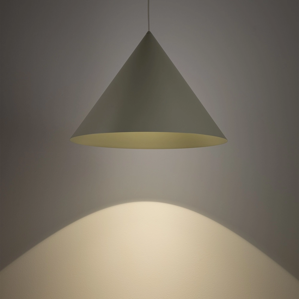 Design hanglamp Zenith saliegroen Ø 50cm Lyora 5903139114820