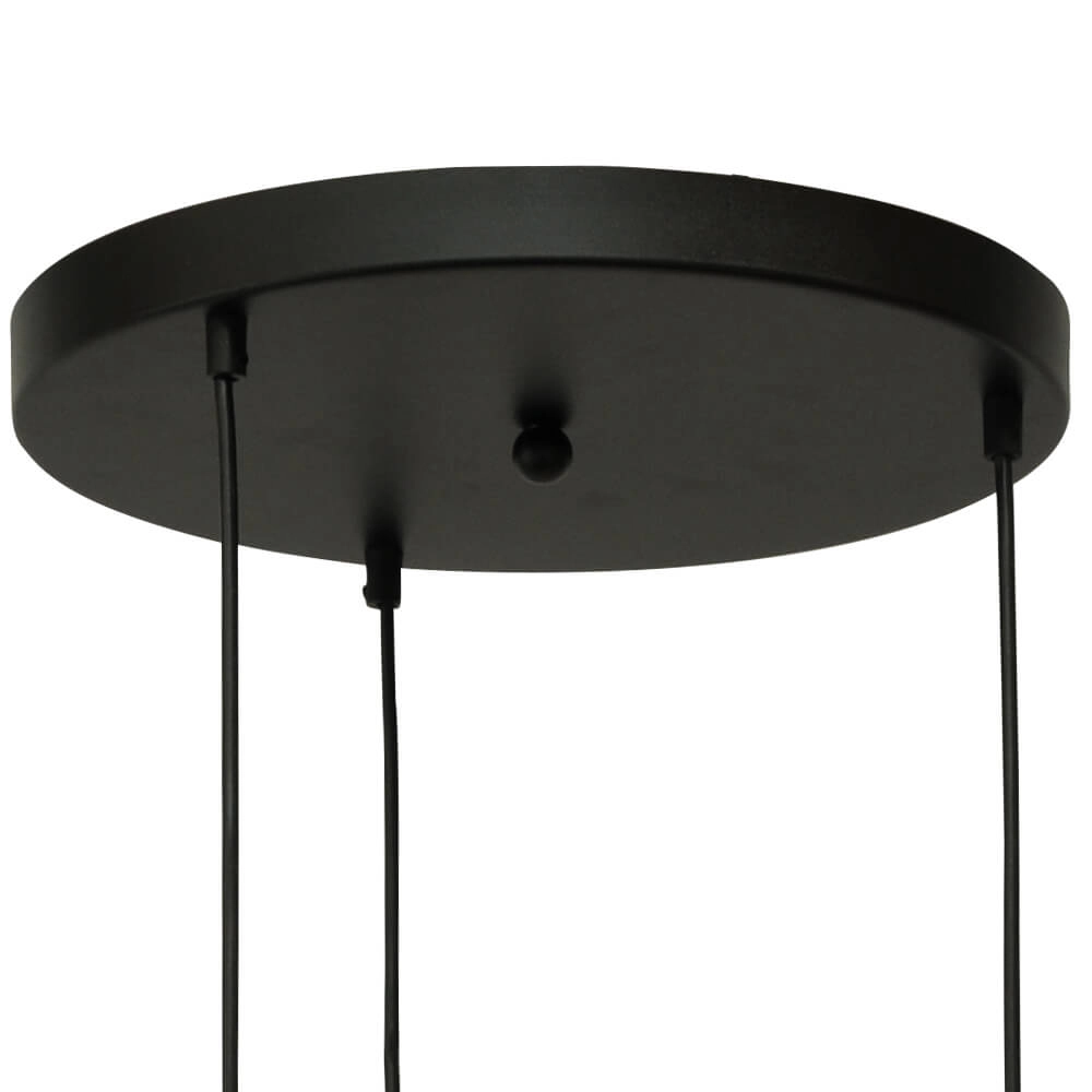 Vide hanglamp Lazise 3x Ø 25cm goud Masterlight 8718121303055