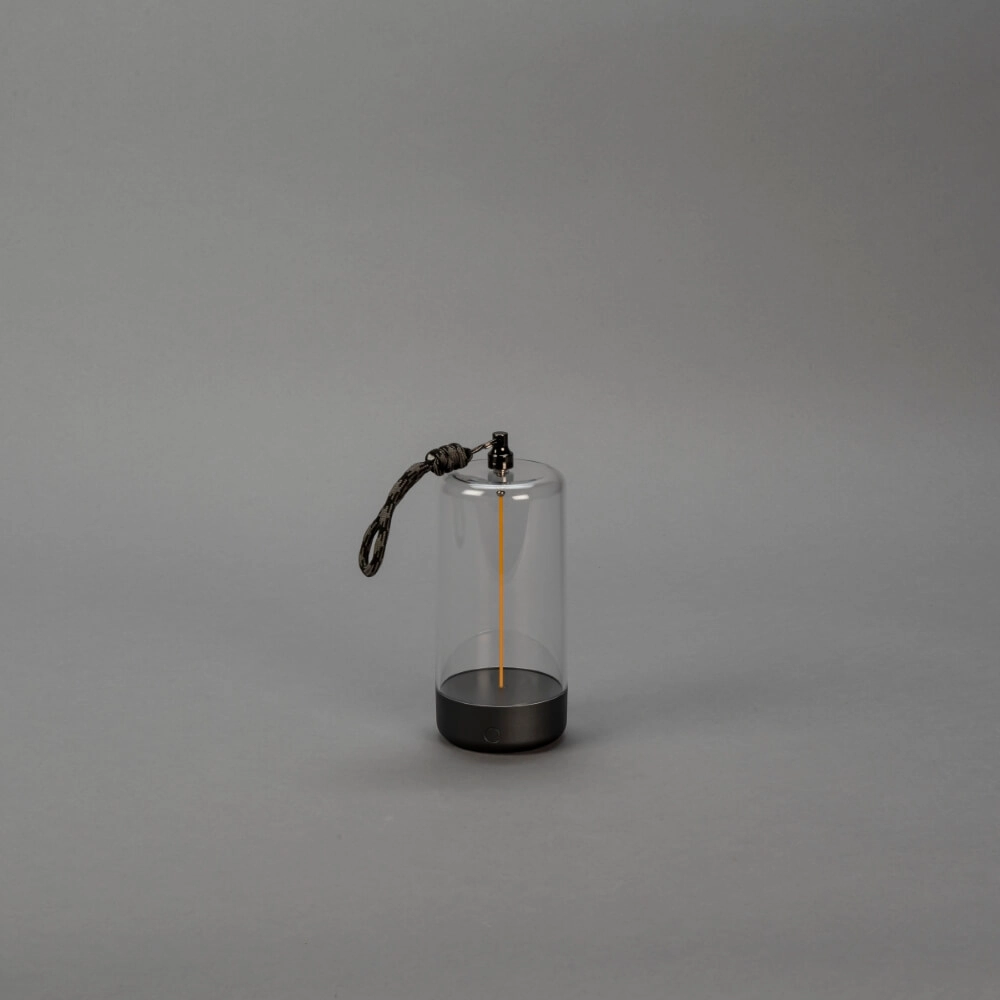 Oplaadbare lamp Edison XS antraciet KonstSmide 7318307849370