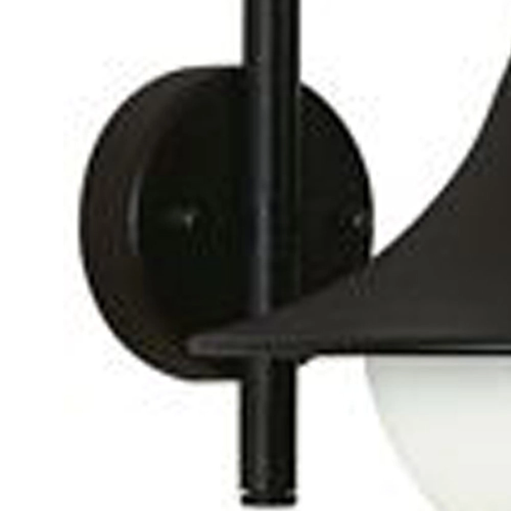 Wandlamp buiten down Lanor 37cm - zwart Albert 4007235606690