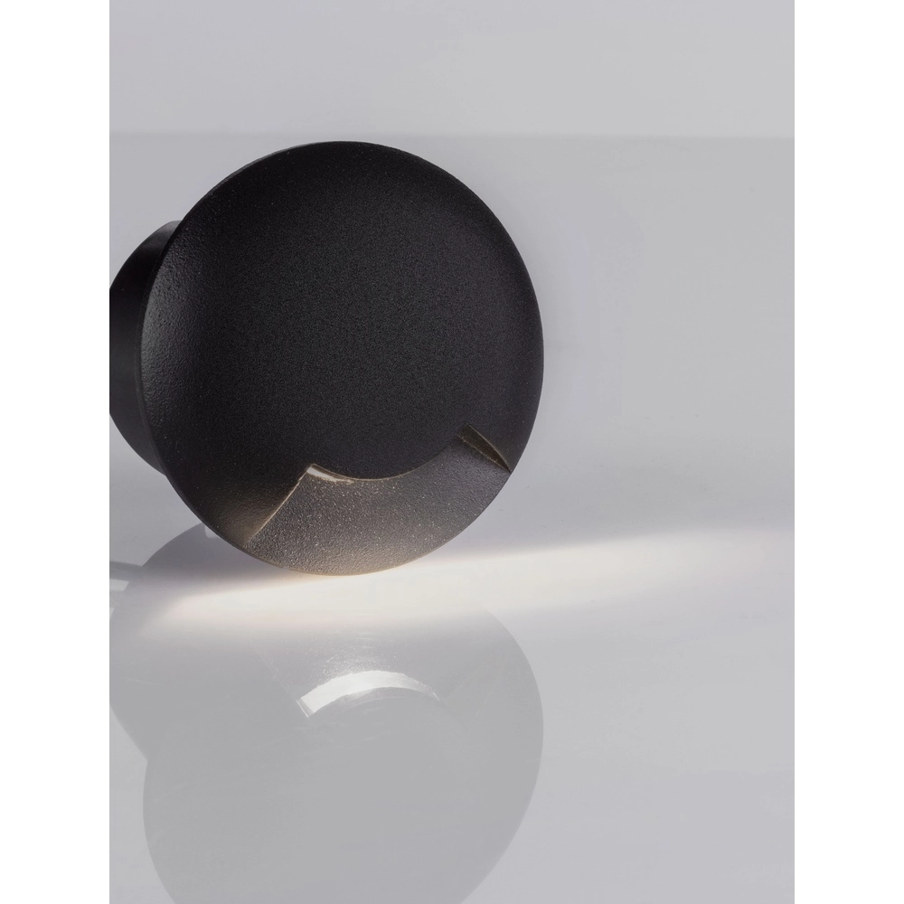 Inbouwlamp Eris zwart enkel Lyora 5212017471680