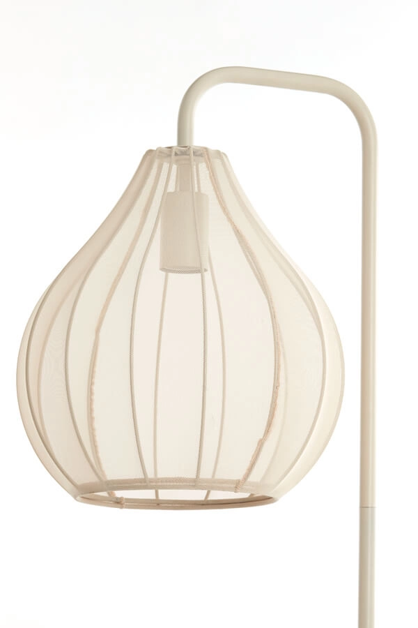 Crème vloerlamp Elati Ø 29cm japandi Light & Living 8717807702700