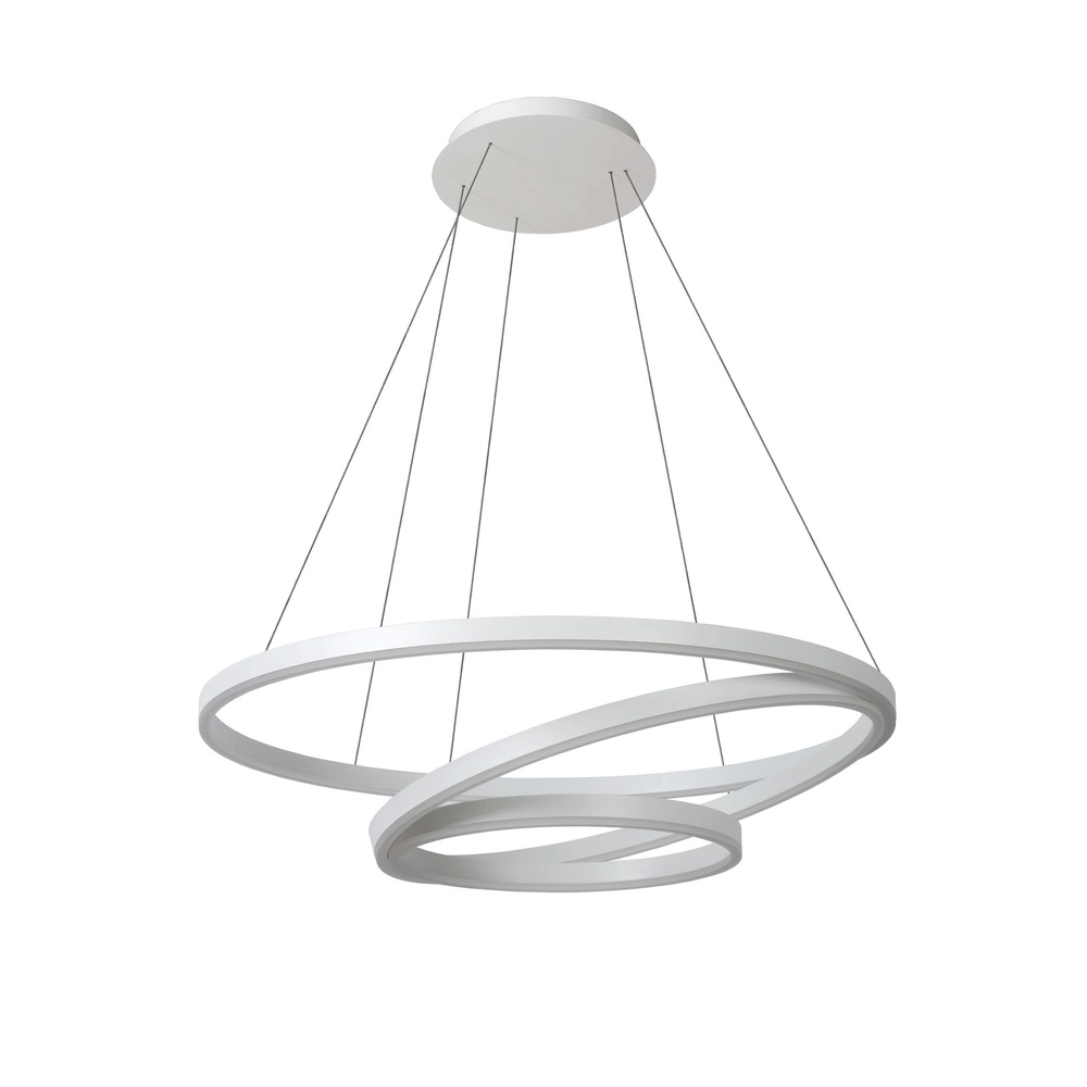 Moderne hanglamp Triniti dimbaar wit