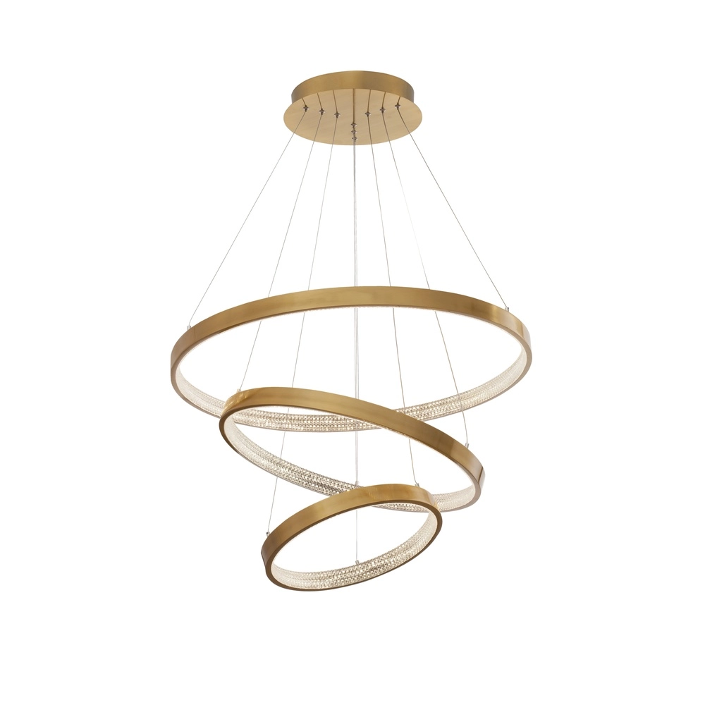 Hanglamp Preston goud Ø 80cm triple Lyora 5212017424112