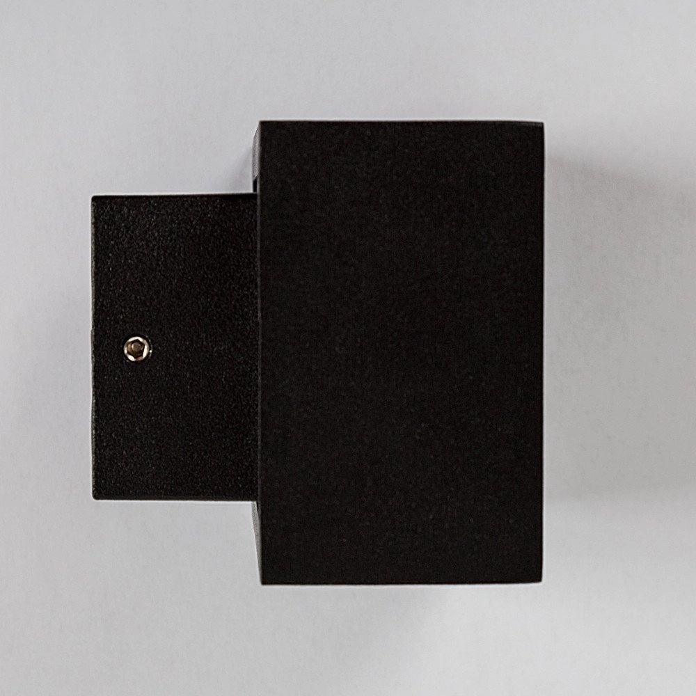 Zwarte wandspot Segment M KS Verlichting 8714732749602