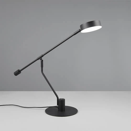 Led bureaulamp Manduro zwart Trio 4017807615999