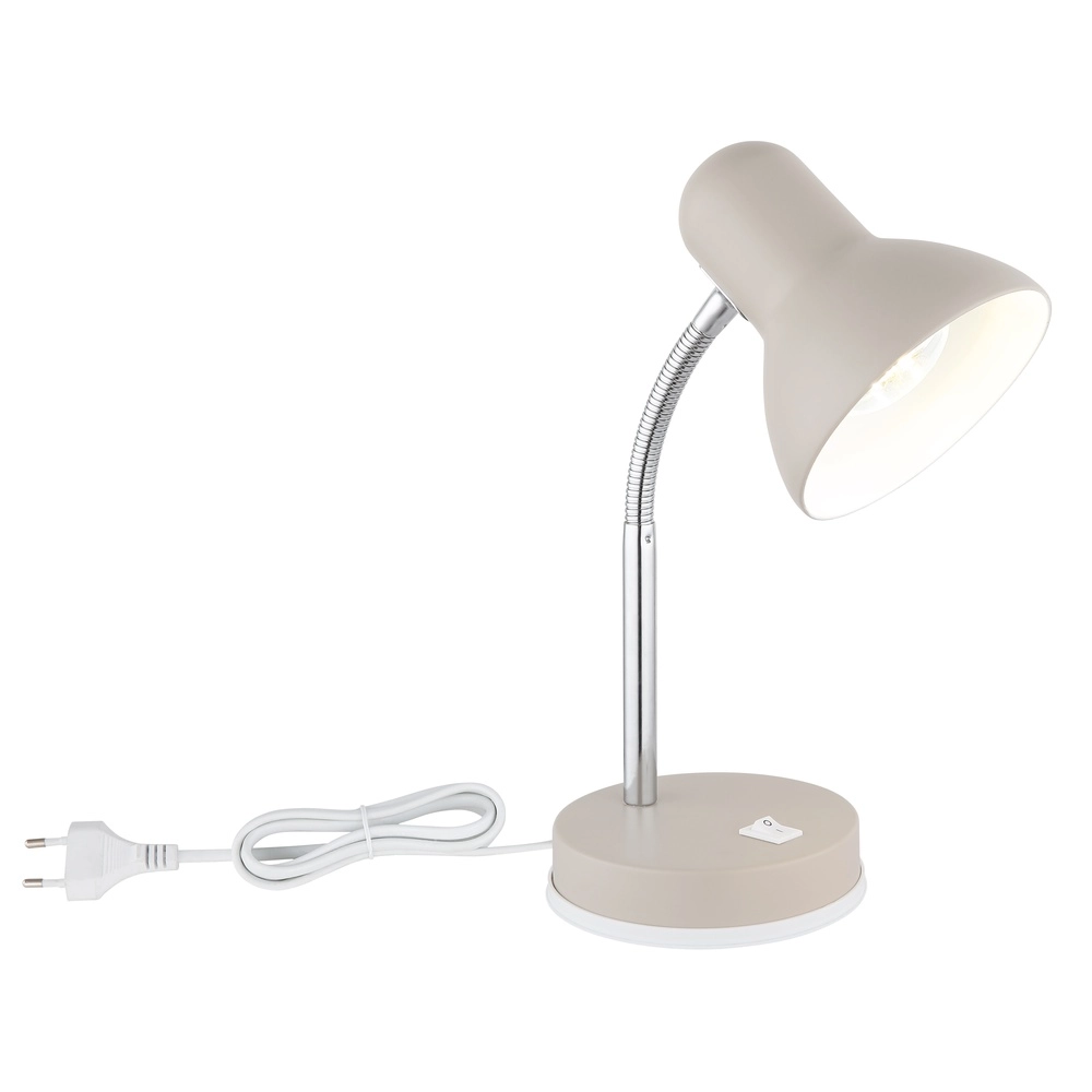 Bureaulamp Basic zand bruin Globo 9007371586011