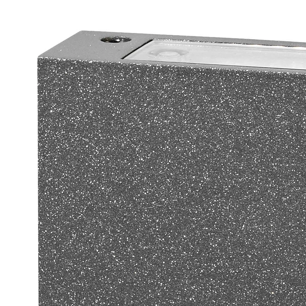 Up - downlighter Gevelspot 12cm antraciet Franssen 8010789083790