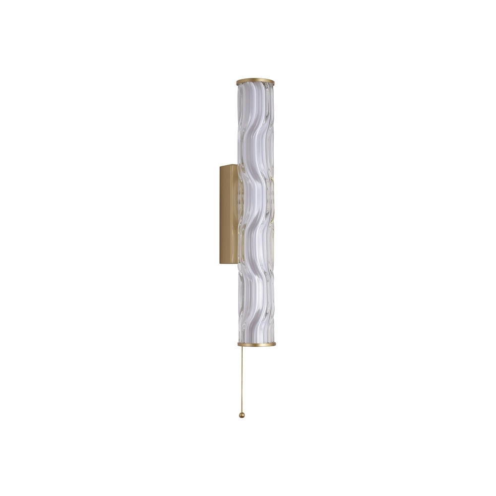 Wandlamp Vibrate goud 43cm Searchlight 5053423299280