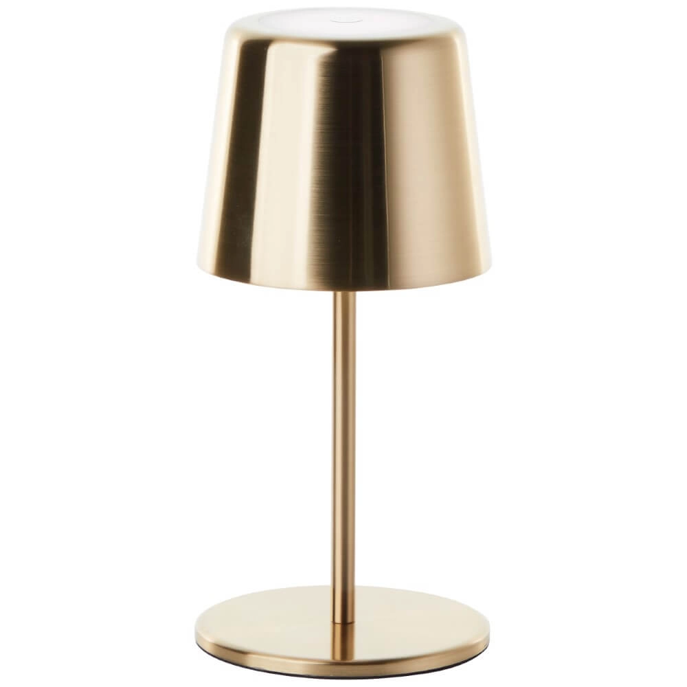 Oplaadbare tafellamp Xaana goud Brilliant 4004353441455